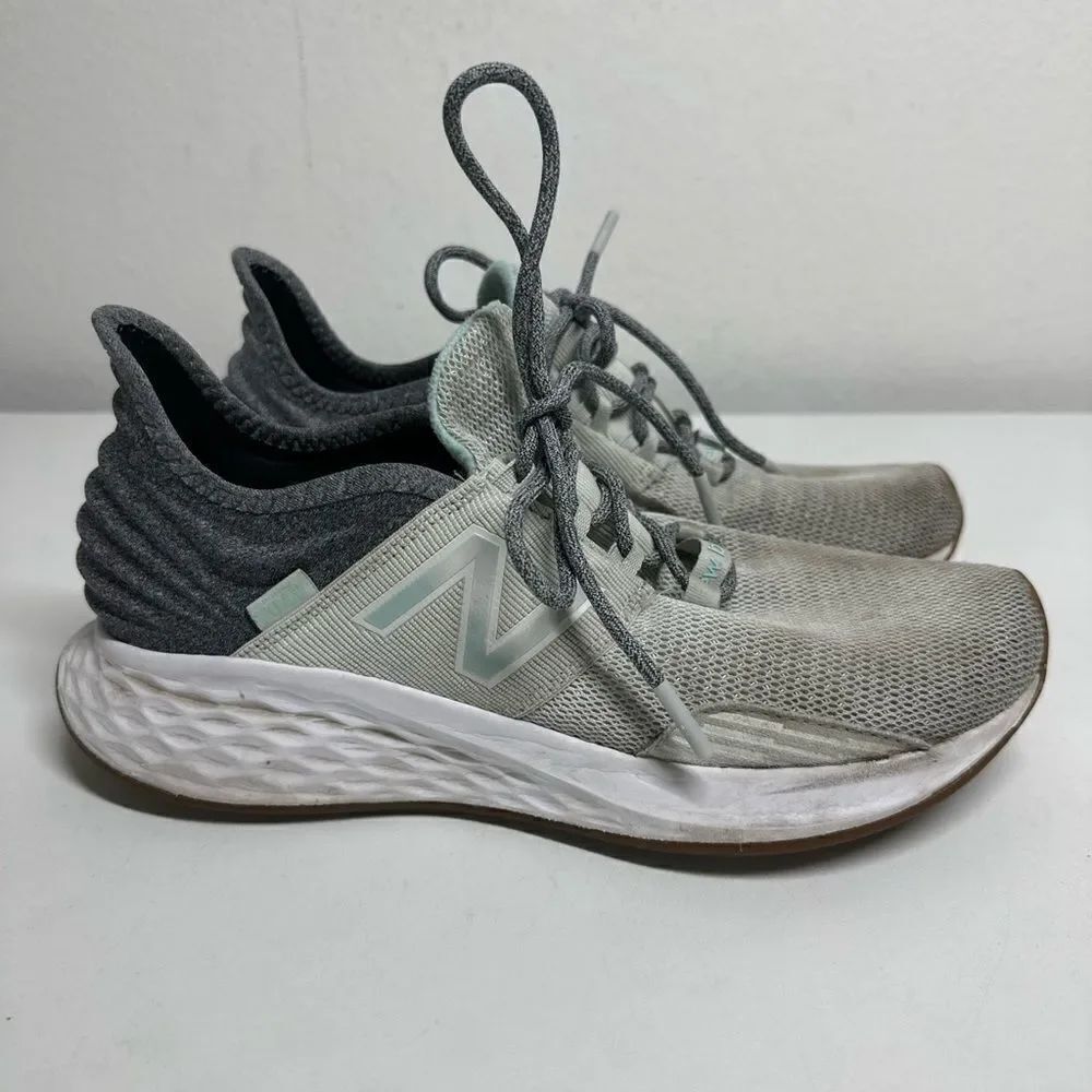 New Balance Womens Fresh Foam Roav WROAVCL Gray Casual Shoes Sneakers Sz 10*Note